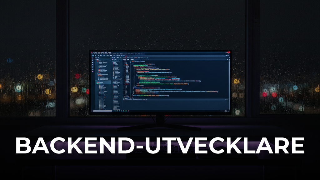 Backend-utvecklare