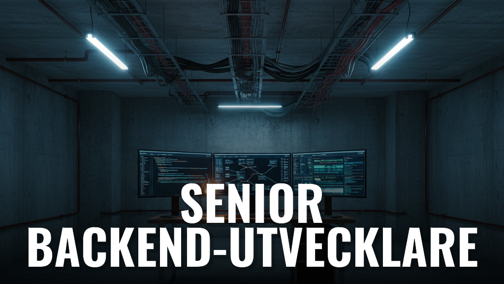 Senior Backend-utvecklare